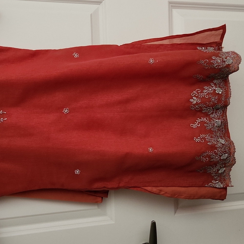Kids punjabi Dress 3pc - Picture 2 of 4